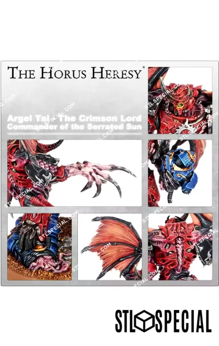 Argel Tal The Crimson Lord STL 3D Model (1)