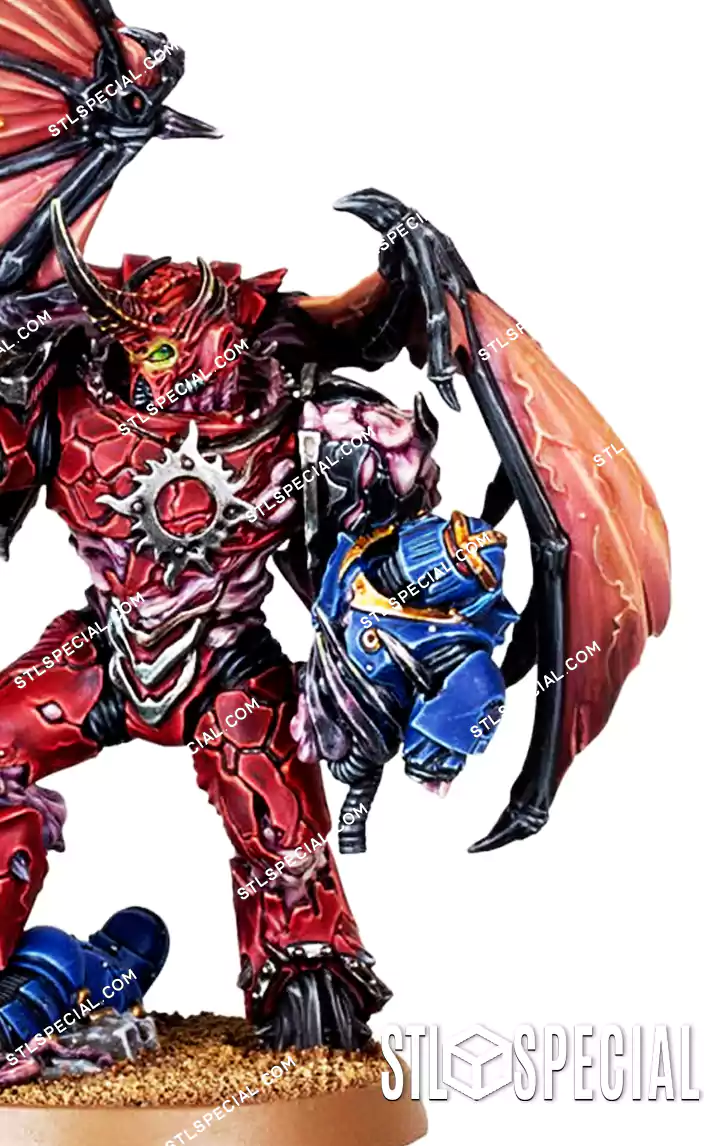 Argel Tal The Crimson Lord STL 3D Model (1)