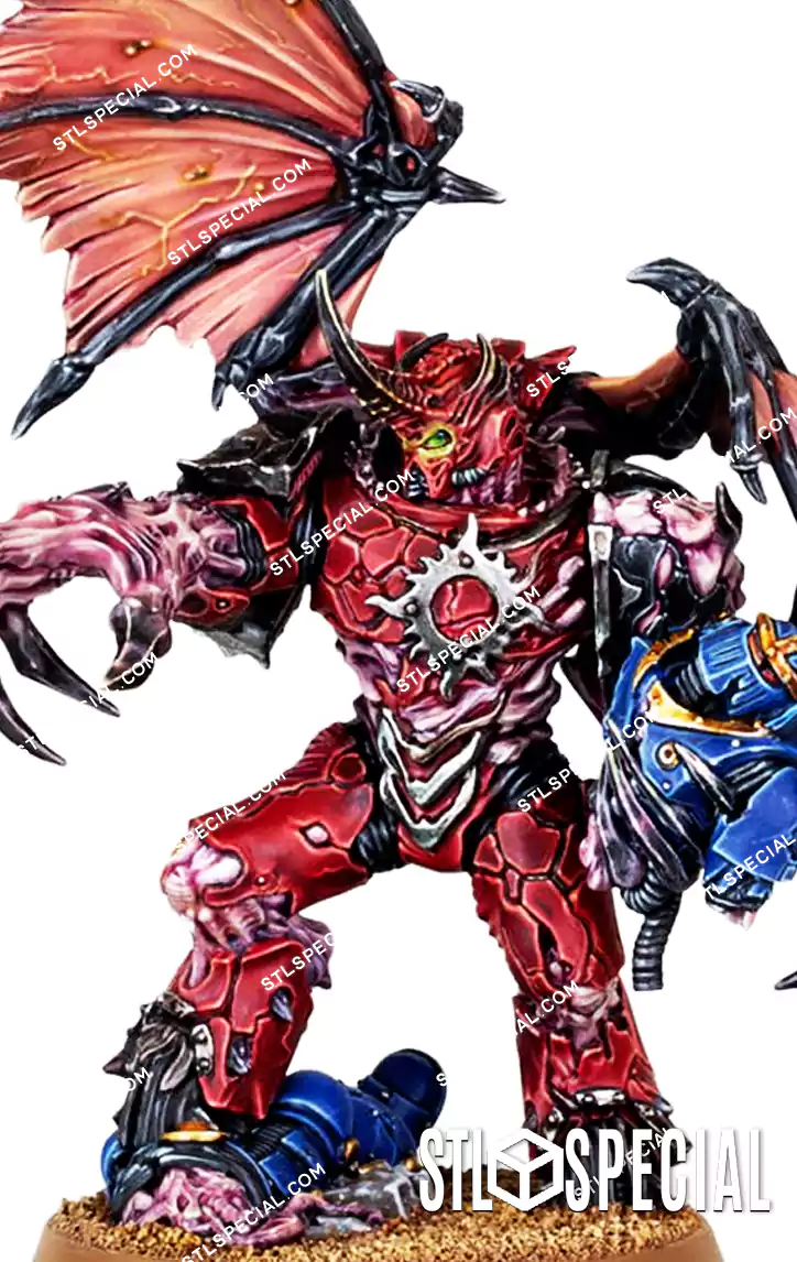 Argel Tal The Crimson Lord STL 3D Model (1)