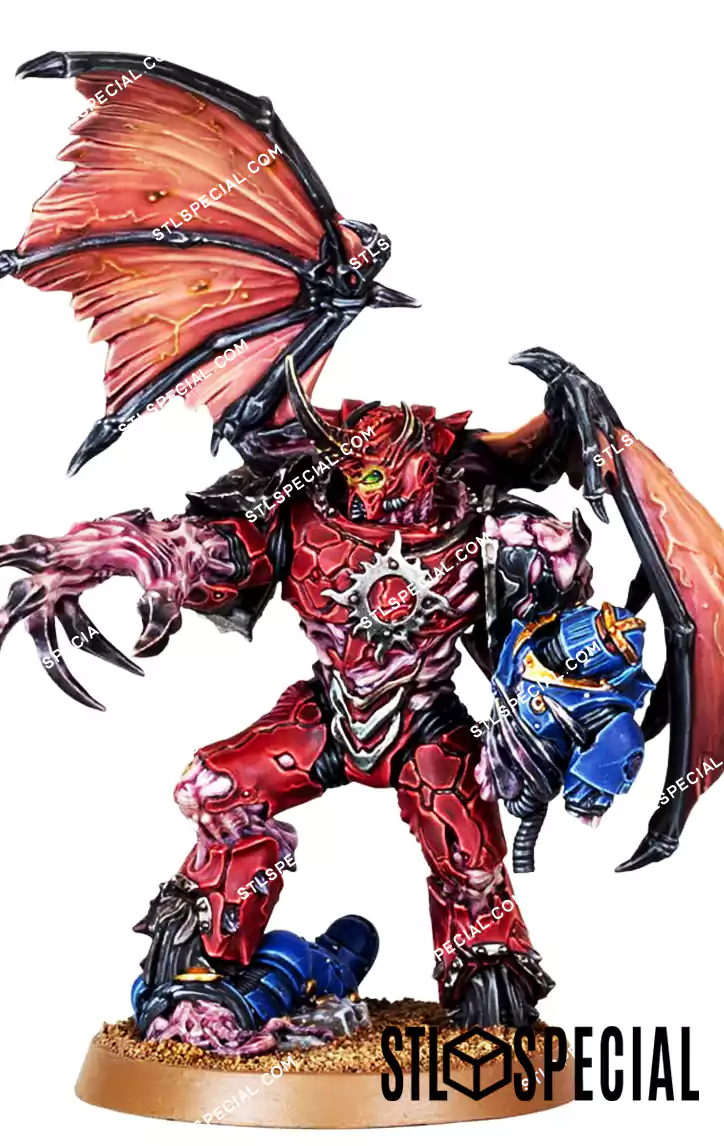 Argel Tal The Crimson Lord STL 3D Model (1)