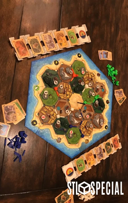 Magnetic Catan Board Pack STL Files