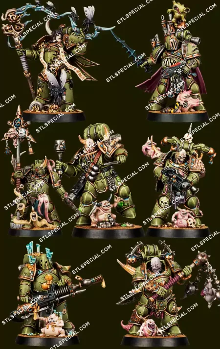 Space Marine Heroes Series 3 STL Model
