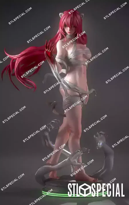 Lucy (Elfen Lied) 3D Print Files