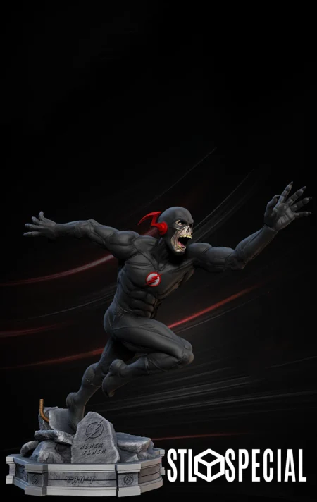 Black Flash DC Comics STL Files