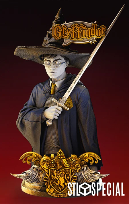 Harry Potter Bust 3D Model (STL)