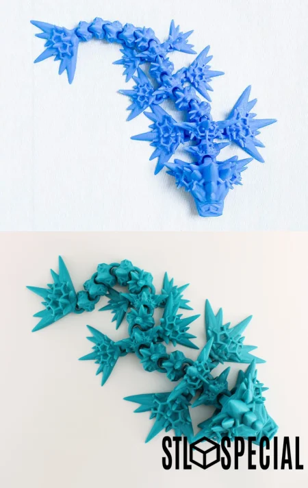 Baby Sea Dragon - Articulated Flexi Toy (STL)