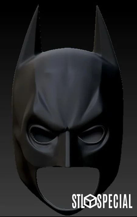 Ben Affleck Batman Helmet 3D Print STL Files – Detailed Cosplay Helmet Model