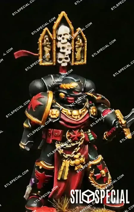 Black Templars Emperor’s Champion STL Files