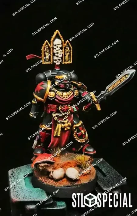 Black Templars Emperor’s Champion STL Files