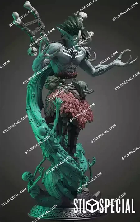 bwonsamdi-warcraft-stl-3d-printable-model