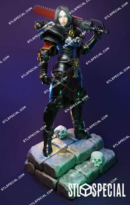 Sister of Battle NSFW STL 3D Model