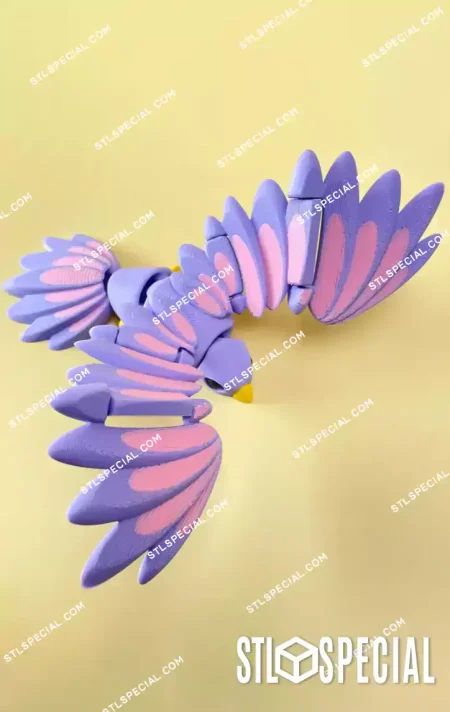 Flexi Little Bird STL and 3MF Model