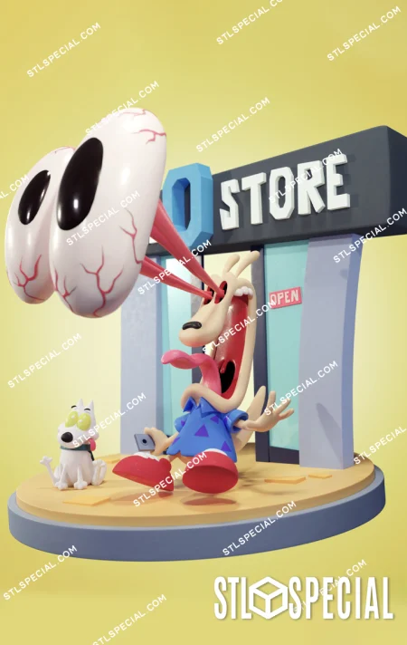 Rocko Modern Life STL 3D Model