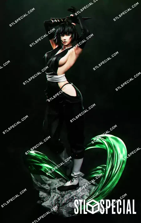 Soi Fon NSFW and SFW STL Model