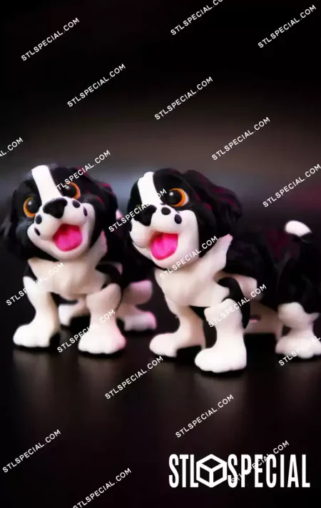 Flexi Baby Springer Spaniel STL/3MF Model