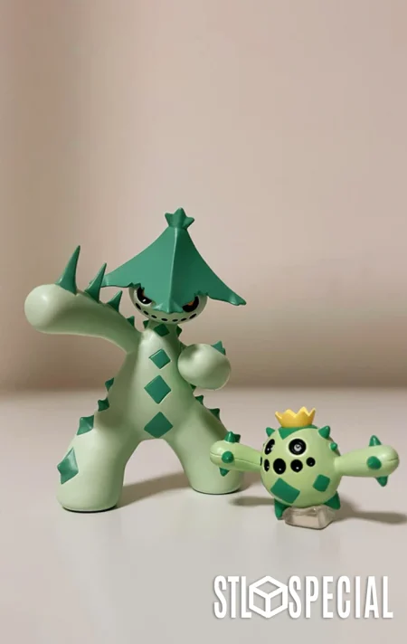 Pokemon Cacnea & Cacturne STL Bundle