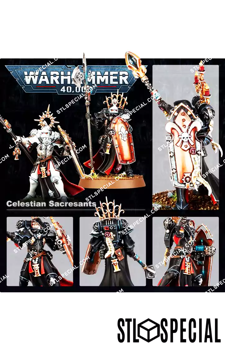 Celestian Sacresants STL 3D Model