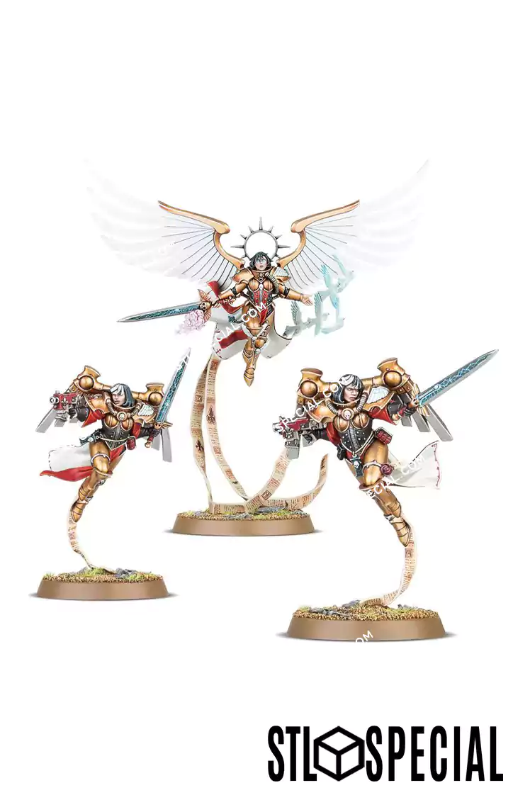 Celestine, the Living Saint STL 3D Model