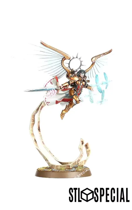 Celestine, the Living Saint STL 3D Model (1)