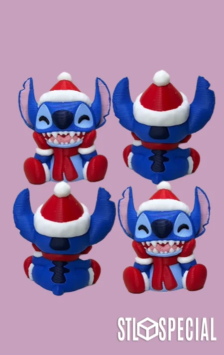 Christmas Stitch 3D Print STL Files