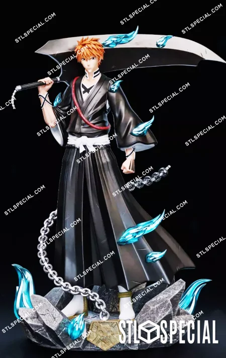 Ichigo Standing STL 3D Model