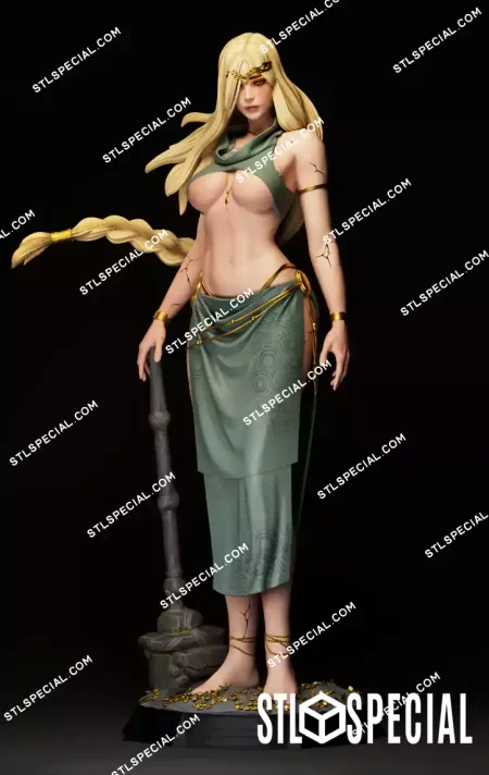 Queen Marika Elden Ring STL 3D Model