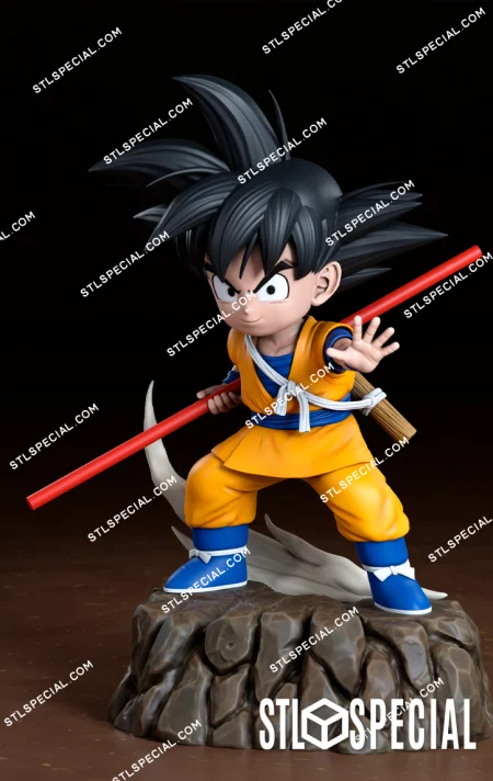 Goku Daima STL 3D Model