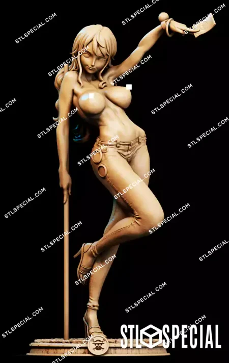 Nami NSFW STL 3D Printable Figure