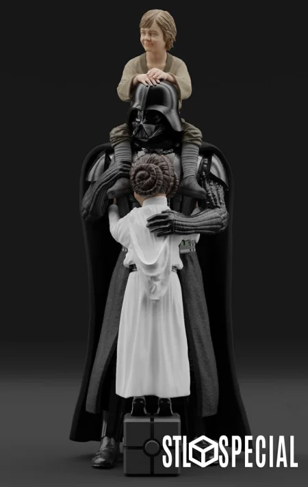 Darth Vader Fatherhood STL Files