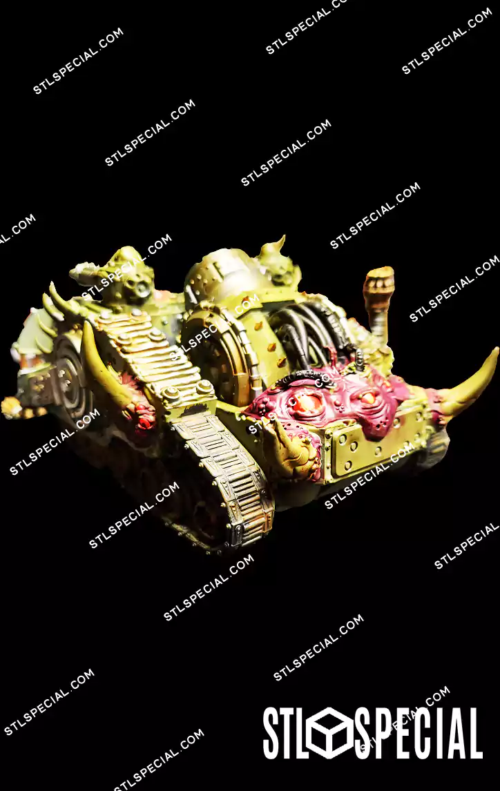 Diseased War Machine STL 3D Print Model