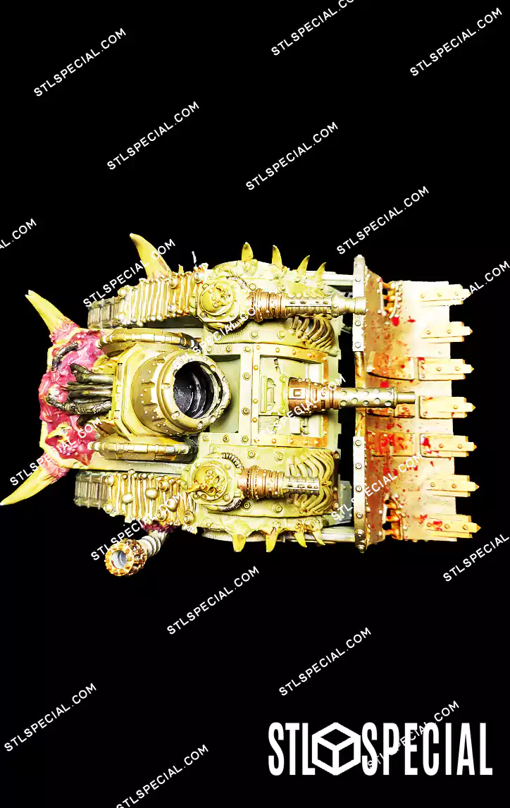 Diseased War Machine STL 3D Print Model