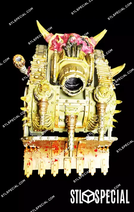 Diseased War Machine STL 3D Print Model