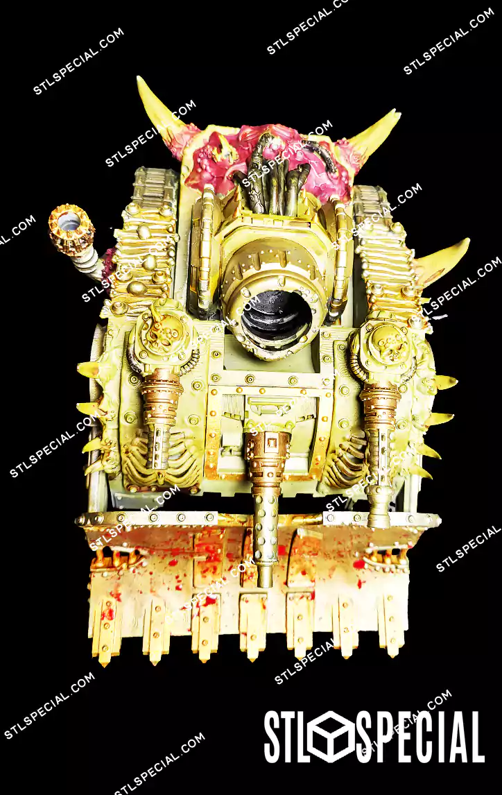 Diseased War Machine STL 3D Print Model
