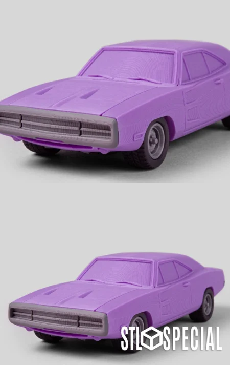 Majorette Dodge Charger R/T (no equipment) 3D Print STL Files