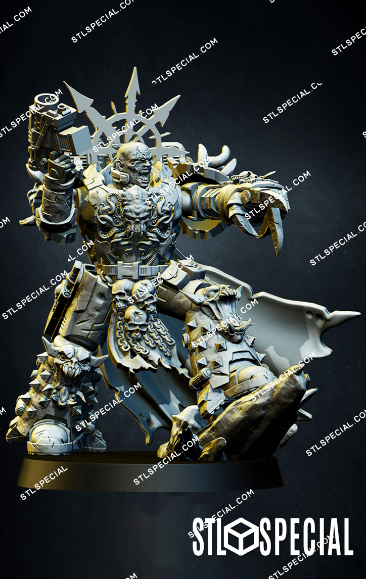 Doom Marines Squad STL Special Files and 3D Model