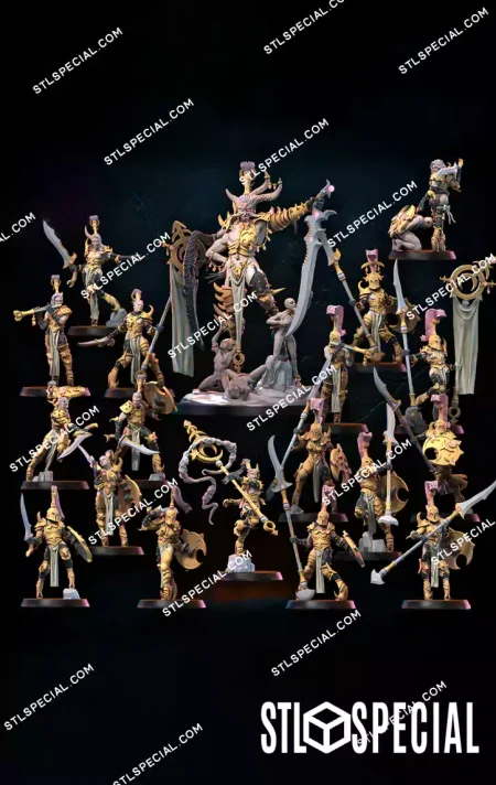 Sons of Depravity Full Army Pack STL