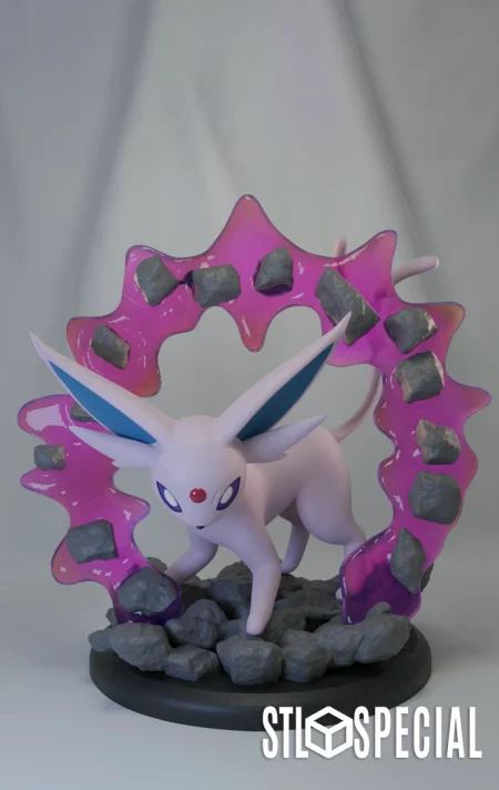 Espeon - Graceful Psychic Pokemon STL