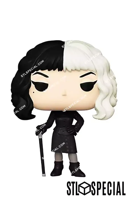 Funko Cruella Chibi STL 3D Model