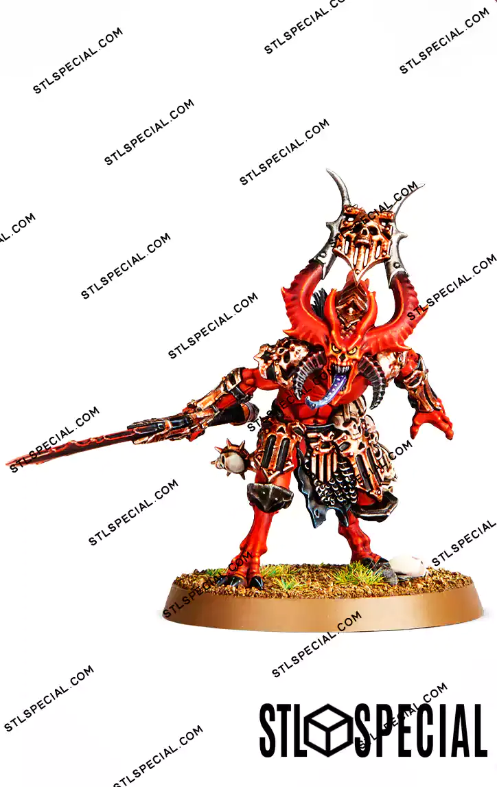 Bloodmaster, Herald of Khorne STL 3D Model - Image 5