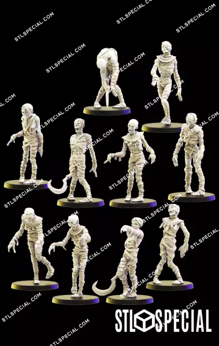 Damned Regiment Keket Necrosorceress STL