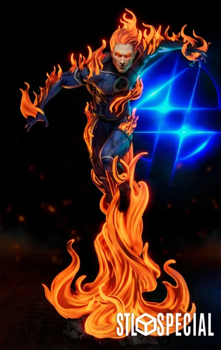 Human Torch Fire Fighting - 3D Printing Models