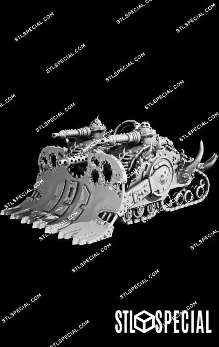 Diseased War Machine STL 3D Print Model