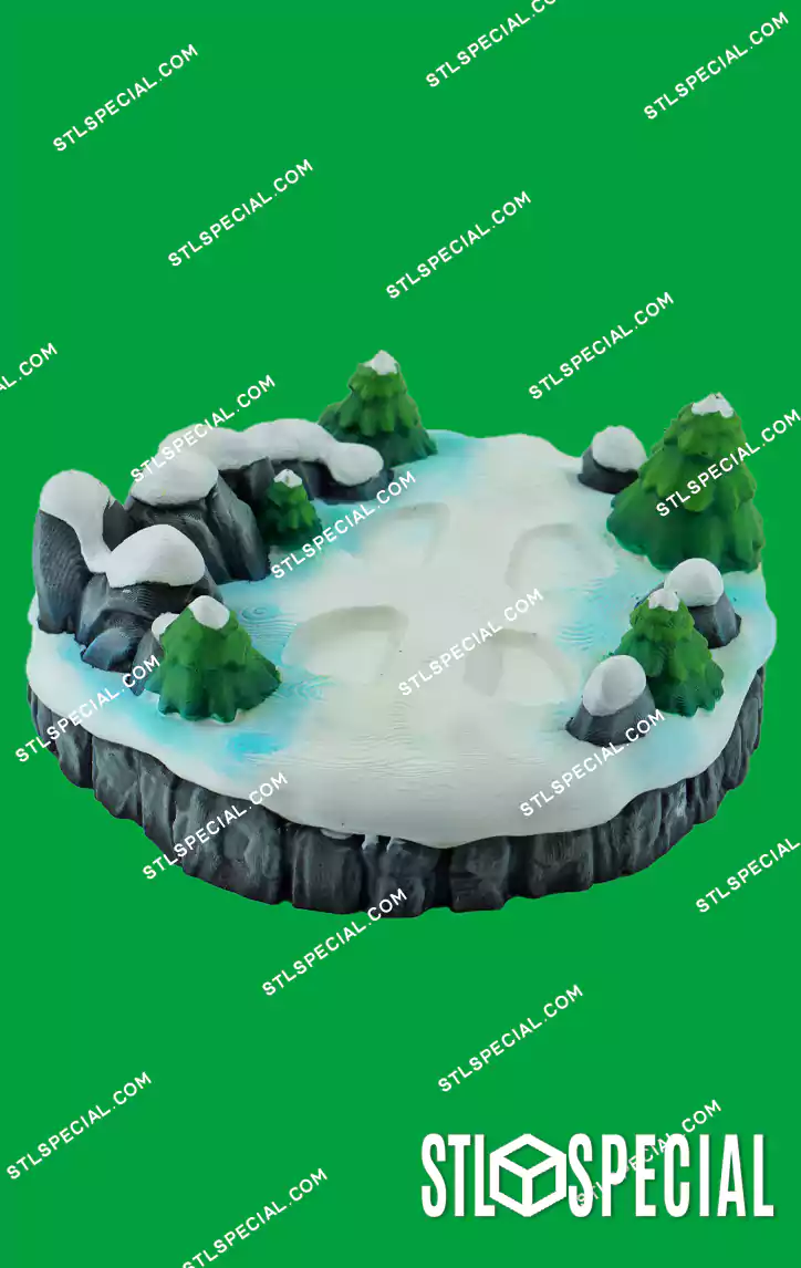 Flexi Christmas Dragon STL and 3MF