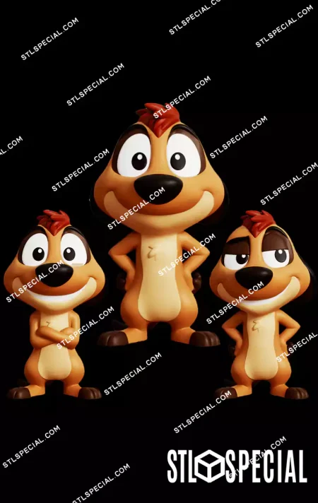 Timon STL and 3MF 3D Model