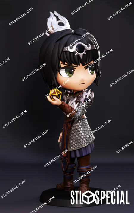 Chibi Shadowheart STL 3D Model