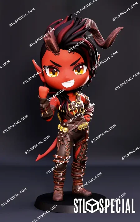 Chibi Karlach STL 3D Model