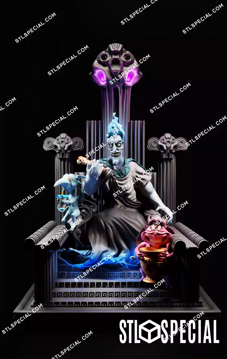 Hades Diorama STL File 3D Model