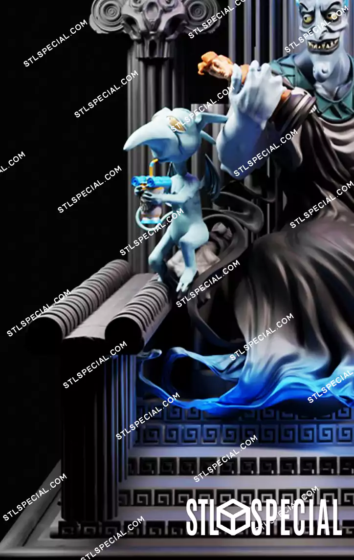 Hades Diorama STL File 3D Model