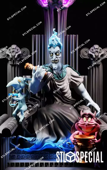 Hades Diorama STL File 3D Model