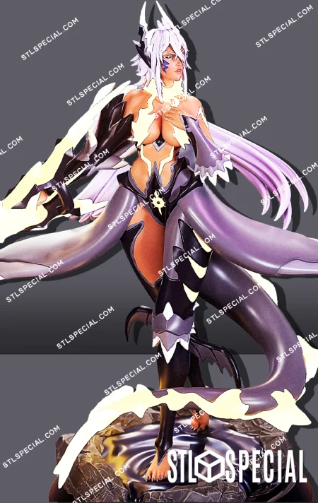 Bleach Harribel STL Special Files 3D Model